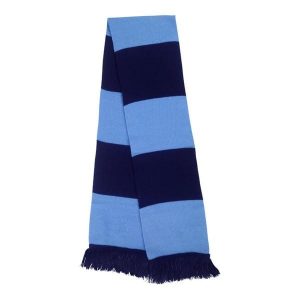 Szalik Drużyny. Niebieskie szaliki RESULT WINTER ESSENTIALS, bez wzorów, z dzianiny. Za 44,99 zł.