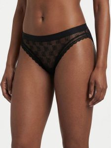 HUGO Figi klasyczne 50557231 Czarny. Czarne figi Hugo, bez wzorów, z syntetyku. Za 139,99 zł.