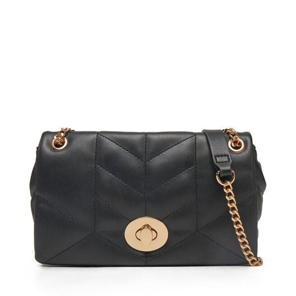 Torebka DeeZee. Czarne torebki klasyczne DeeZee, bez wzorów, bez dodatków. Za 119,99 zł.