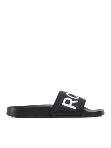 Roxy Klapki ARJL100679 Czarny. Czarne kalosze Roxy, bez wzorów, z tworzywa sztucznego. Za 89,99 zł.