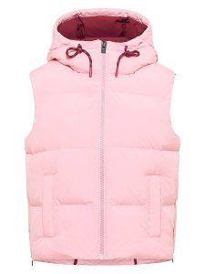 ELBSAND Kamizelka pikowana "Tari" w kolorze jasnoróżowym rozmiar: M. Różowe kamizelki ELBSAND, m, bez wzorów, bez kołnierzyka, bez ramiączek, bez kaptura. Za 260,99 zł.