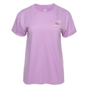 T-shirt Damski Z Krótkim Rękawem Resa. Czerwone t-shirty Elbrus, bez wzorów, bez kołnierzyka, bez ramiączek. Za 73,99 zł.