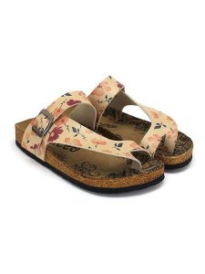 Calceo Japonki w kolorze żółto-pomarańczowym rozmiar: 40. Żółte klapki Calceo, bez wzorów, z otwartym noskiem, bez obcasa. Za 130,99 zł.