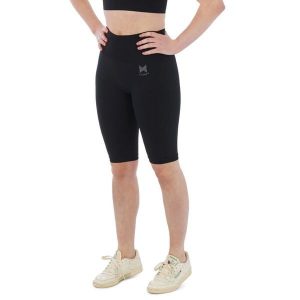 Krótkie legginsy sportowe dla kobiet Xtreme Sportswear Antracyt Czarny. Czarne legginsy XTREME SOCKSWEAR, bez wzorów, krótkie. Za 125,82 zł.