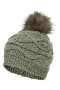 Damska czapka zimowa Remind II Bobble. Czerwone czapki Dare 2b, bez wzorów, z dzianiny. Za 58,49 zł.