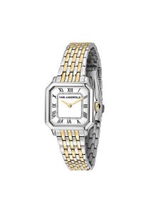 KARL LAGERFELD Zegarek R0553110505 Srebrny. Szare, analogowe zegarki KARL LAGERFELD. Za 899,99 zł.