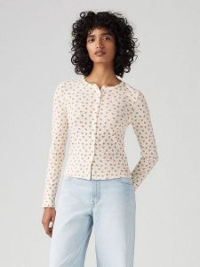 Levi's Kardigan w kolorze białym rozmiar: L. Białe kardigany Levi's®. Za 105,14 zł.