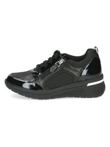 Caprice Skórzane sneakersy w kolorze czarnym rozmiar: 42. Czarne trampki Caprice, bez wzorów, ze skóry, bez zapięcia. Za 254,74 zł.