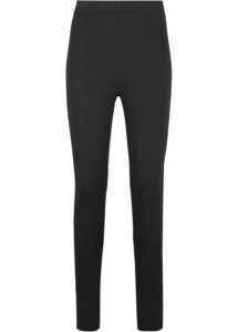 Legginsy z czystej bawełny organicznej. Czarne legginsy bonprix, bez wzorów, z bawełny. Za 64,99 zł.