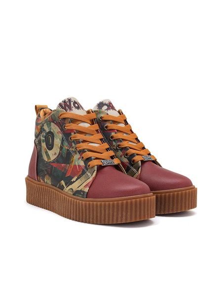 Goby Sneakersy w kolorze różowym ze wzorem rozmiar: 40. Różowe trampki Goby, bez wzorów, za kostkę, bez zapięcia. Za 297,97 zł.