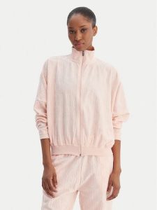 HUGO Bluza Monogram 50556831 Różowy Regular Fit. Czerwone bluzy Hugo, xs, bez wzorów, z bawełny, bez kaptura. Za 364,99 zł.