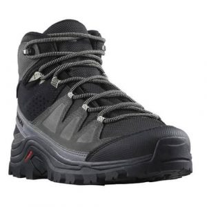 Buty trekkingowe damskie Salomon Quest Rove Mid Gtx. Czarne buty trekkingowe Salomon, z gumy, za kostkę, bez zapięcia. Za 661,00 zł.
