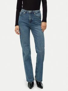 Vero Moda Jeansy Tessa 10311179 Niebieski Wide Leg. Niebieskie jeansy Vero Moda, bez wzorów, z bawełny. Za 219,99 zł.
