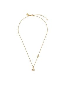 Coach Naszyjnik 37557552 Złoty. Żółte naszyjniki Coach, metalowe. Za 529,99 zł.