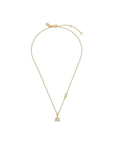 Coach Naszyjnik 37557552 Złoty. Żółte naszyjniki Coach, ze stali. Za 489,99 zł.