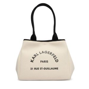 Torebka KARL LAGERFELD. Brązowe torebki klasyczne KARL LAGERFELD, bez wzorów, bez dodatków. Za 549,99 zł.