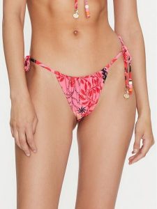 Seafolly Dół od bikini Atlantis 40687-127 Różowy. Czerwone bikini Seafolly, bez wzorów, z syntetyku. Za 269,99 zł.