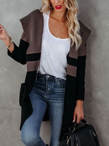 LA Angels Kardigan w kolorze czarno-brązowym rozmiar: L. Brązowe kardigany LA Angels. Za 187,52 zł.