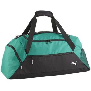 Torba Podróżna Team Goal Logo 55L. Zielone torby podróżne i sportowe Puma, bez wzorów. Za 227,99 zł.