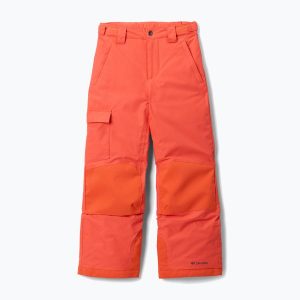 Spodnie narciarskie Columbia Bugaboo III. Brązowe spodnie sportowe Columbia, na zimę, bez wzorów, narciarskie. Za 349,99 zł.