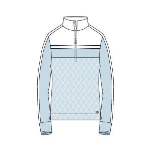 Polar softech z golfem dla kobiet CMP. Niebieskie golfy CMP, bez wzorów, z polaru. Za 323,50 zł.