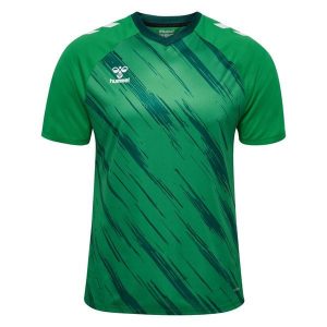 Koszulka Hummel Triumph. Zielone bluzki Hummel, bez wzorów, sportowe, bez kołnierzyka, bez ramiączek. Za 187,00 zł.