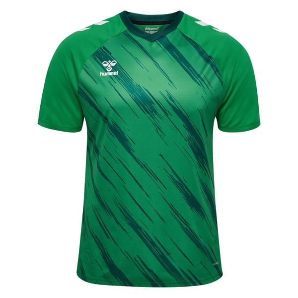 Koszulka Hummel Triumph. Zielone bluzki Hummel, bez wzorów, sportowe, bez kołnierzyka, bez ramiączek. Za 147,35 zł.