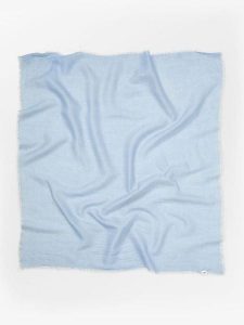 Becksöndergaard Kaszmirowa chusta w kolorze błękitnym - 65 x 65 cm rozmiar: onesize. Niebieskie apaszki i chusty Becksöndergaard, bez wzorów, z kaszmiru. Za 173,99 zł.