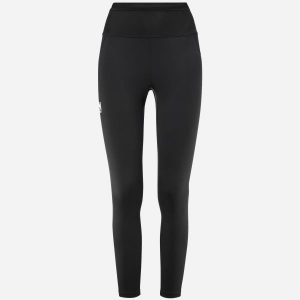 Legginsy do biegania damskie Millet Intense Tight W Czarny Ahletic Fit. Czarne legginsy Millet, bez wzorów, długie. Za 399,00 zł.