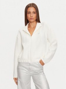 Guess Bluza V4BQ14 K7UW2 Granatowy Regular Fit. Niebieskie bluzy Guess, xl, z aplikacjami, z wiskozy, bez kaptura. Za 269,99 zł.