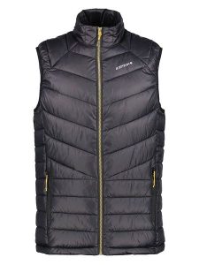 Icepeak Kamizelka pikowana "Balfour" w kolorze czarnym rozmiar: 46. Czarne kamizelki Icepeak, bez wzorów, bez kołnierzyka, bez ramiączek, bez kaptura. Za 114,17 zł.