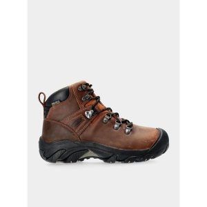 Buty turystyczne damskie Keen Pyrenees. Brązowe buty trekkingowe Keen, bez zapięcia. Za 634,99 zł.