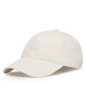 Czapka z daszkiem BOSS. Białe czapki Boss, bez wzorów. Za 143,99 zł.