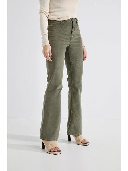 Josephine & Co Dżinsy "Alessandro" - Flare fit - w kolorze zielonym rozmiar: 36. Zielone jeansy Josephine & Co, bez wzorów. Za 244,22 zł.