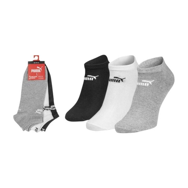 Puma Skarpety Stopki 3-Pack 94710907. Białe skarpetki Puma, bez wzorów. Za 36,99 zł.