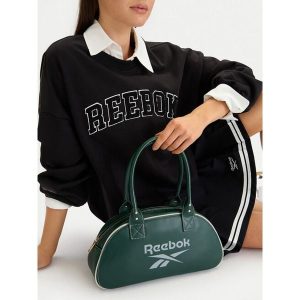 Torebka Reebok. Zielone torebki klasyczne Reebok, bez wzorów, bez dodatków. Za 199,99 zł.