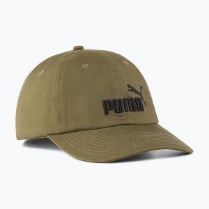Czapka z daszkiem PUMA Ess No.1 Logo BB. Zielone czapki Puma, bez wzorów. Za 69,99 zł.