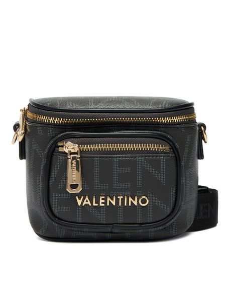 Valentino Nerka Regina Re VBS9IS55 Czarny. Czarne nerki i saszetki Valentino, bez wzorów, ze skóry, bez dodatków. Za 309,99 zł.