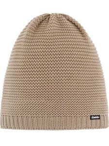 Eisbär Czapka "Corson" w kolorze beżowym rozmiar: onesize. Brązowe czapki Eisbar, z aplikacjami, z wełny. Za 127,35 zł.