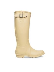 Hunter Kalosze HFW-005 Écru. Kalosze Hunter, bez wzorów, z kauczuku. Za 279,99 zł.