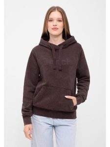 Bench Bluza "Lerenna" w kolorze fioletowym rozmiar: 36. Różowe bluzy Bench, bez wzorów, z kapturem. Za 114,44 zł.