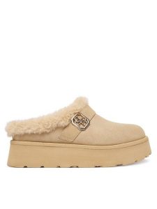 Guess Śniegowce FLFDOC ESU06 Beżowy. Brązowe buty zimowe Guess, z materiału, bez obcasa, bez zapięcia. Za 459,99 zł.