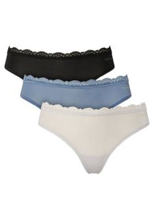 Calvin Klein Underwear Komplet stringów LV00QD5300 Kolorowy. Komplety bielizny Calvin Klein Underwear, bez wzorów, z syntetyku. Za 189,99 zł.