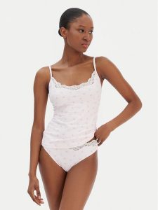 Guess Komplet bielizny O6RG09 KG630 Różowy. Czerwone komplety bielizny Guess, z aplikacjami, z syntetyku. Za 329,99 zł.