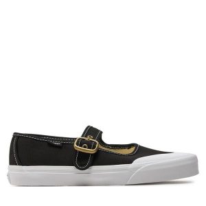 Trampki Vans. Czarne trampki Vans, bez wzorów, bez zapięcia. Za 189,99 zł.