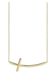 DI GIORGIO Pozłacany naszyjnik z elementem ozdobnym - dł. 39 cm rozmiar: onesize. Żółte naszyjniki DI GIORGIO, pozłacane. Za 130,99 zł.