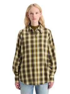 Scotch & Soda Koszula w kolorze czarno-żółtym rozmiar: 40. Czarne koszule Scotch & Soda, bez wzorów, bez kołnierzyka, bez ramiączek. Za 245,45 zł.
