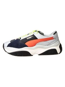 Puma Sneakersy "Storm.y" w kolorze białym ze wzorem rozmiar: 39. Białe trampki Puma, bez wzorów, bez zapięcia. Za 264,95 zł.