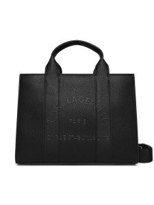 KARL LAGERFELD Torebka A4W30264 Czarny. Czarne torebki klasyczne KARL LAGERFELD, bez wzorów, ze skóry, bez dodatków. Za 679,99 zł.