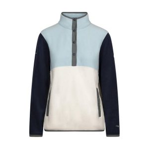 Bluza Polarowa Damska Garzoni AT100. Niebieskie bluzy Trespass, bez wzorów, z polaru, bez kaptura. Za 126,99 zł.